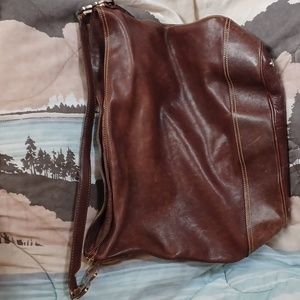 Anne Klein handbag large, brown